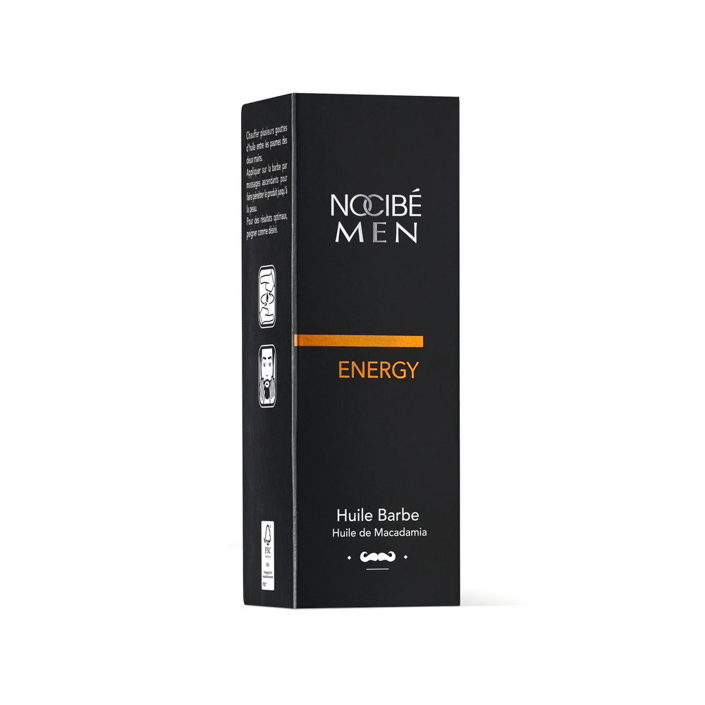 Nocibé Men Energy Huile à Barbe