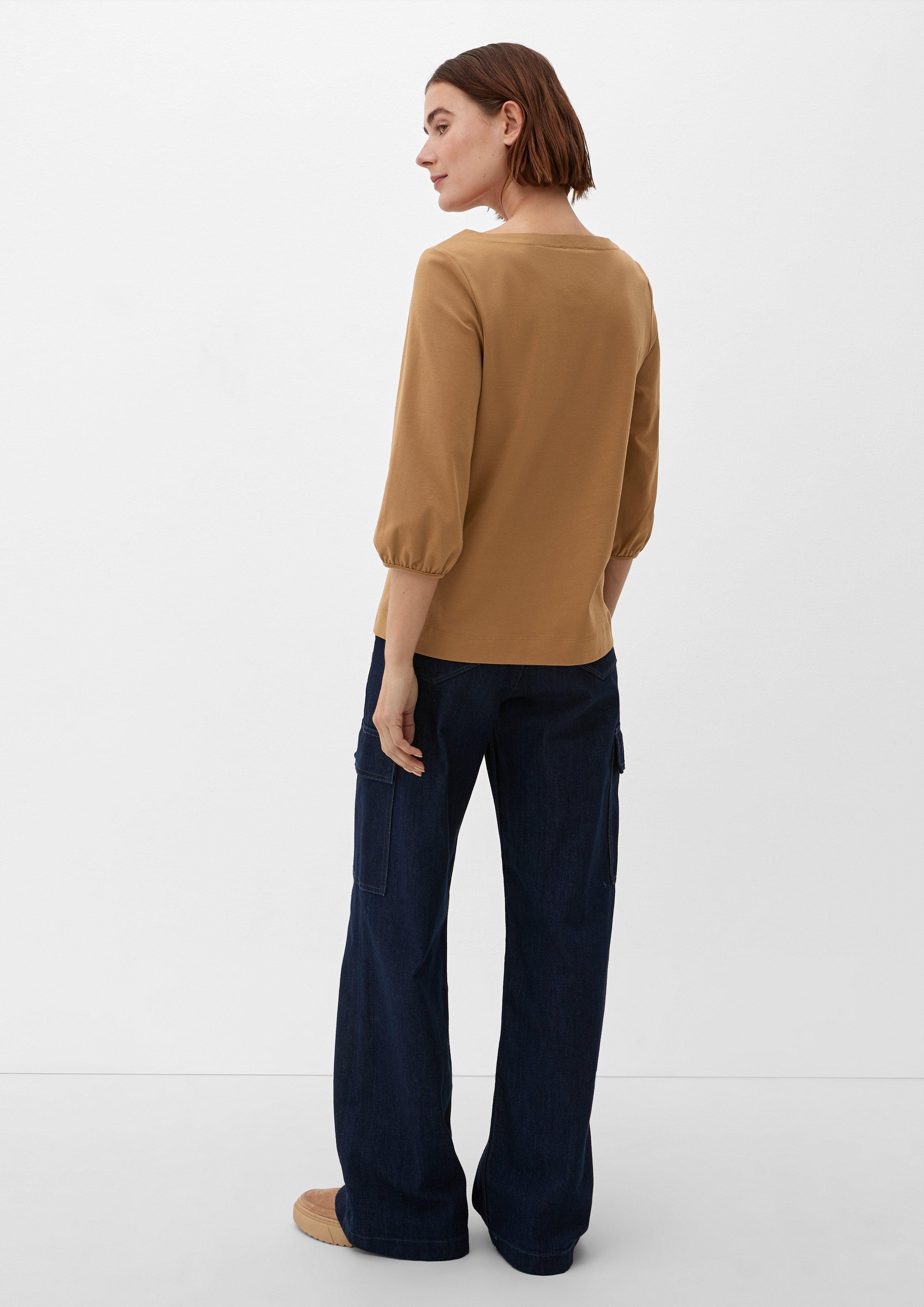 Blusenshirt mit Dreiviertelärmeln  2129741-8469