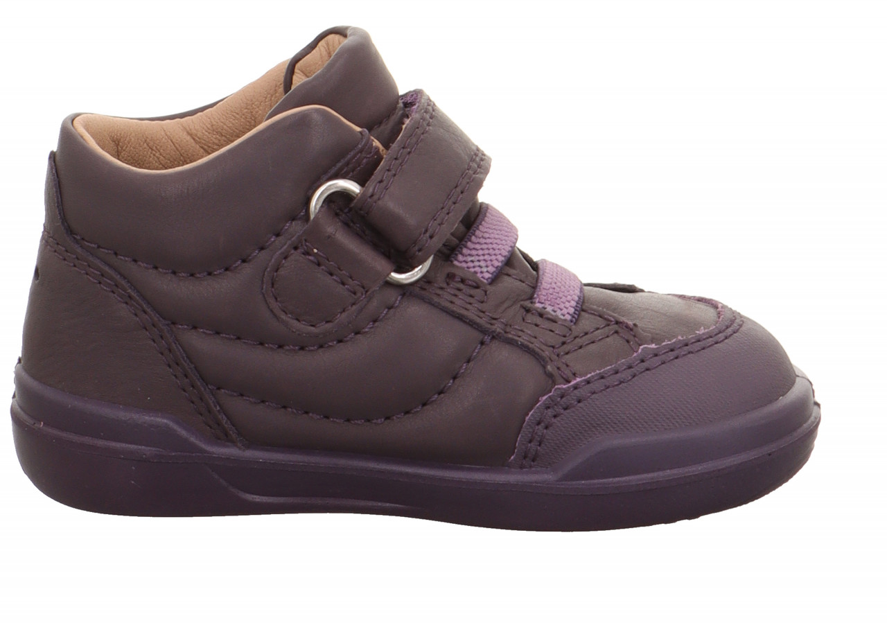 SUPERFREE - Lila Sneaker high mit Klettverschluss