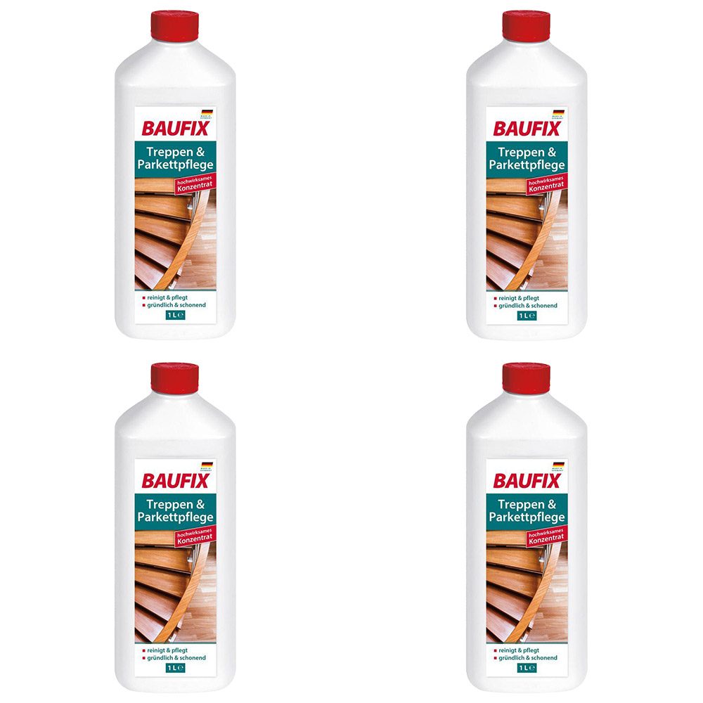 Baufix Treppen & Parkettpflege 4er Set