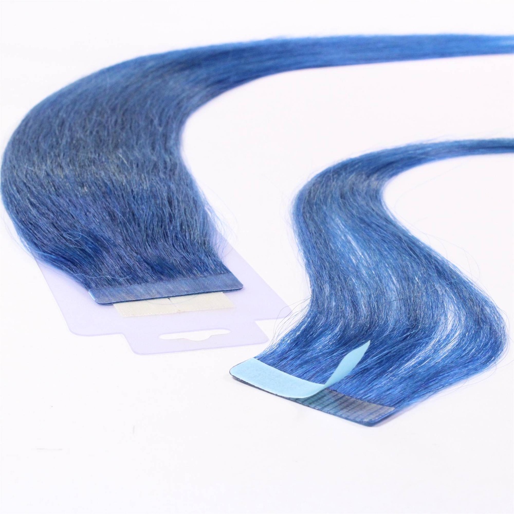hair2heart Extensions adhésives cheveux naturels #bleu extensions