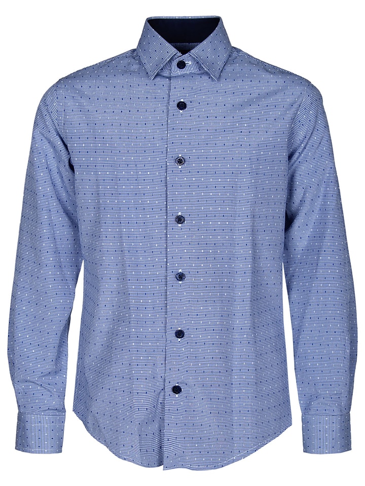 New G.O.L Hemd - Slim fit - in Blau günstig kaufen