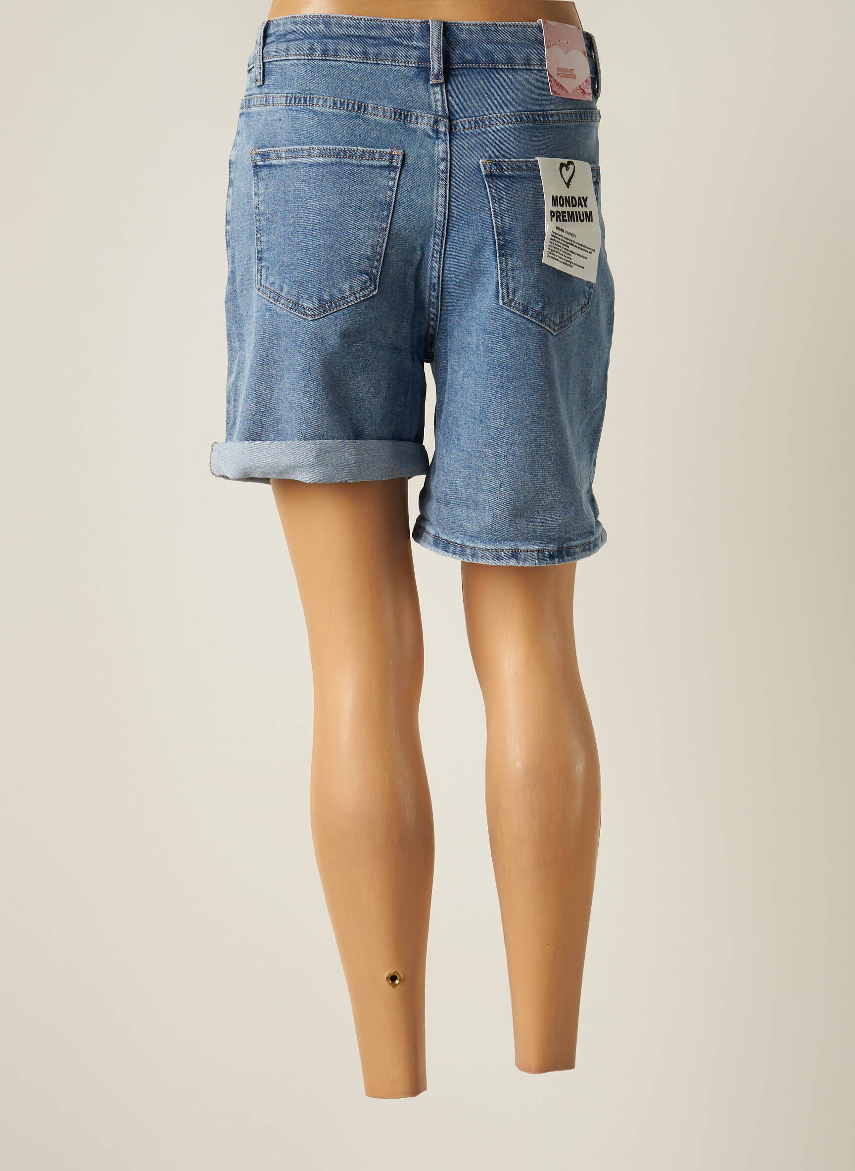 Monday Premium Shorts 1 Femme couleur bleu