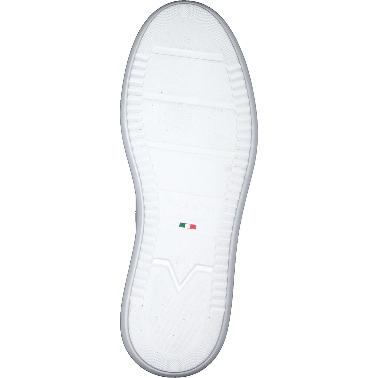 NeroGiardini E306554D, Schnürschuhe, Damen, bianco/argento
