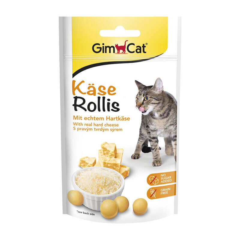 GimCat Snacks GimCat Käse-Rollis 8x40g