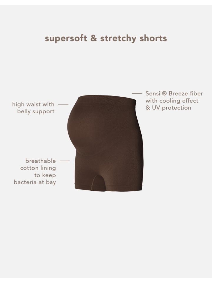 Noppies Nahtloser Short Lai Sensil® Breeze in Coffee Bean günstig kaufen