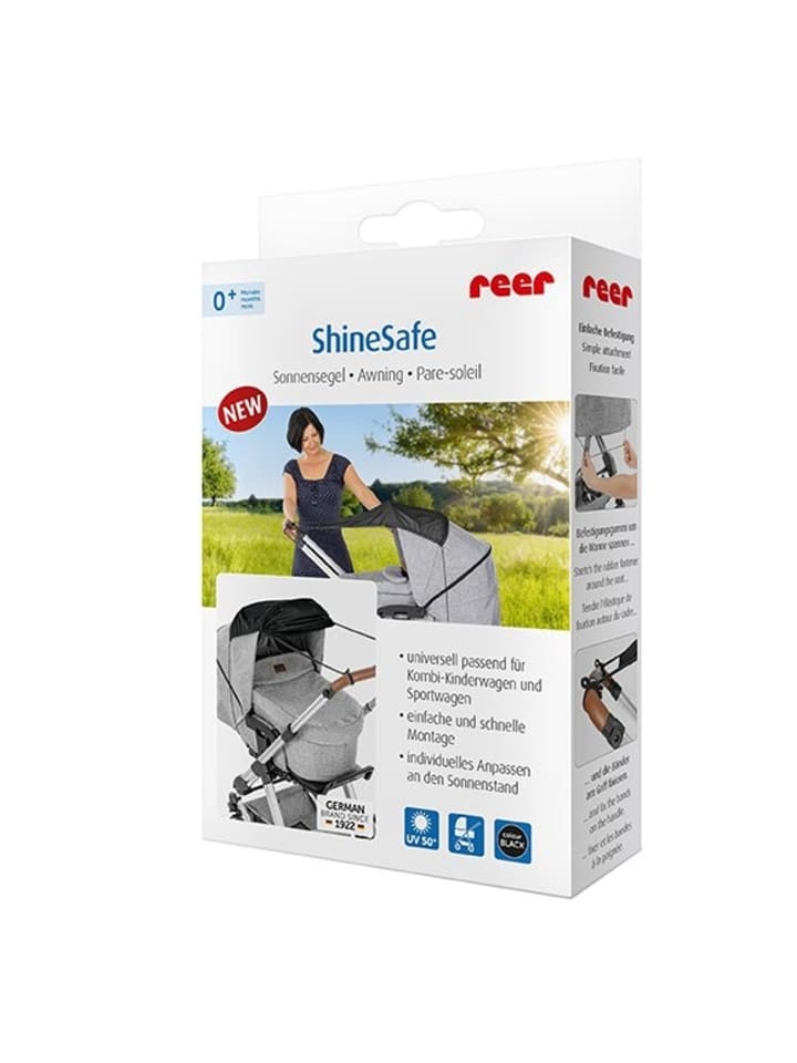 Reer Sonnensegel in Schwarz ab 0 Monate günstig kaufen onesize