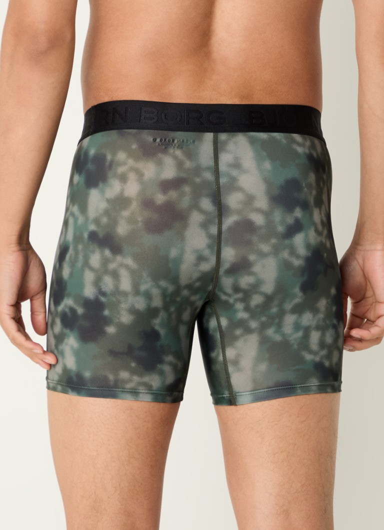 Björn Borg Performance boxeralsó logós csíkkal, 3 darabos kiszerelésben