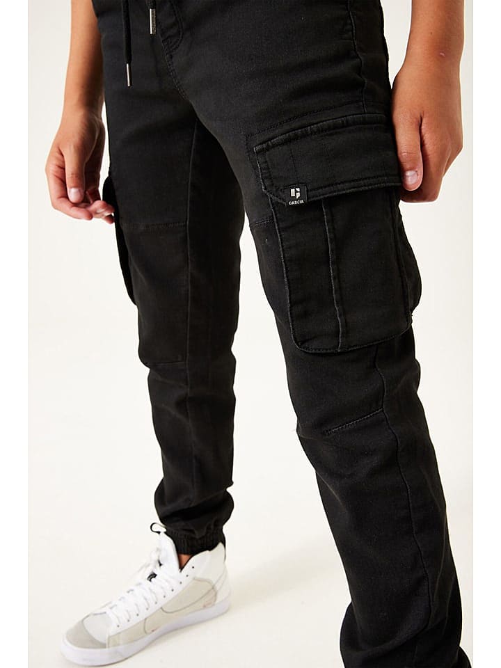 Garcia Cargohose in Schwarz günstig kaufen 164