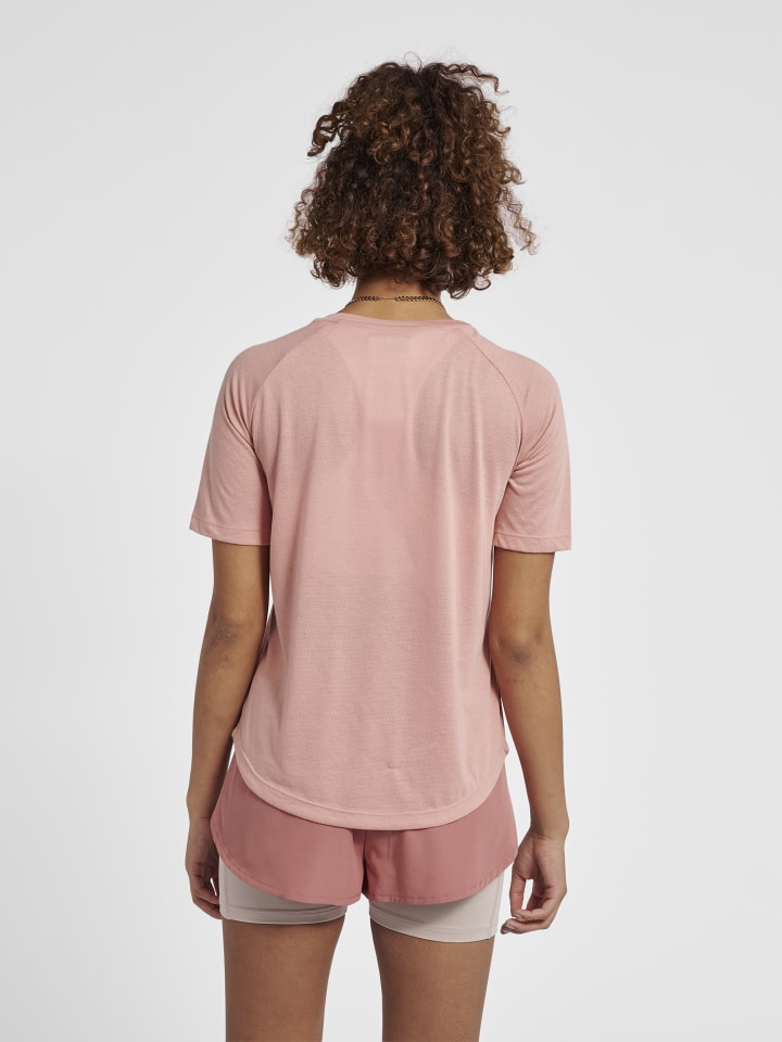 Hummel Hummel T-Shirt Raglanärmel Hmlmt Vanja Multisport Damen in ROSE TAN günstig kaufen XS