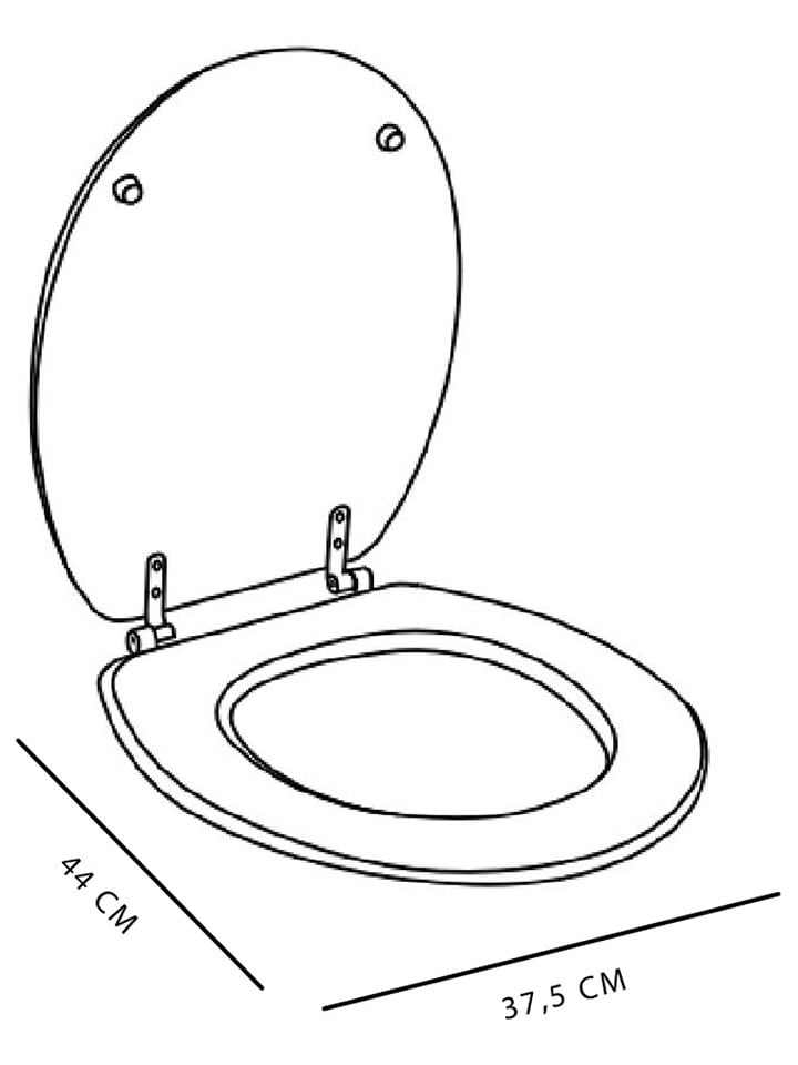 UTILITY WC-Sitz in Grün - (B)44 x (T)37,5 cm günstig kaufen onesize