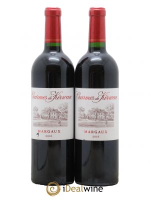 Charmes de Kirwan Second Vin  2016 - Lot de 2 Bouteilles