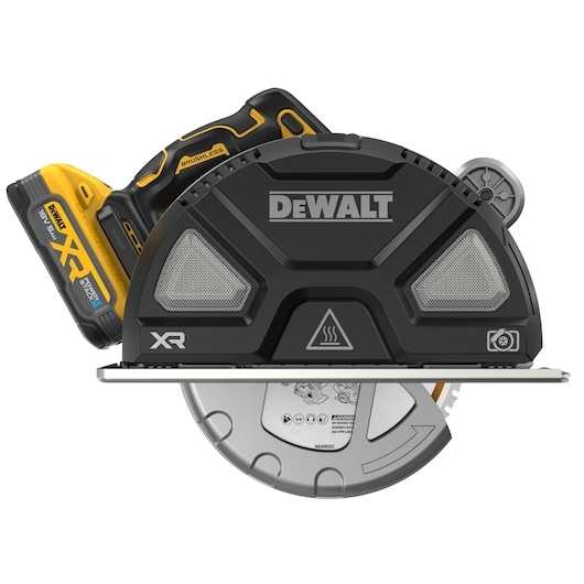 DeWalt DCS383H2-QW 18V XR Kružna pila za metal bez četkica 190 mm 2x 5,0 Ah Powerstack u TSTAK kutiji