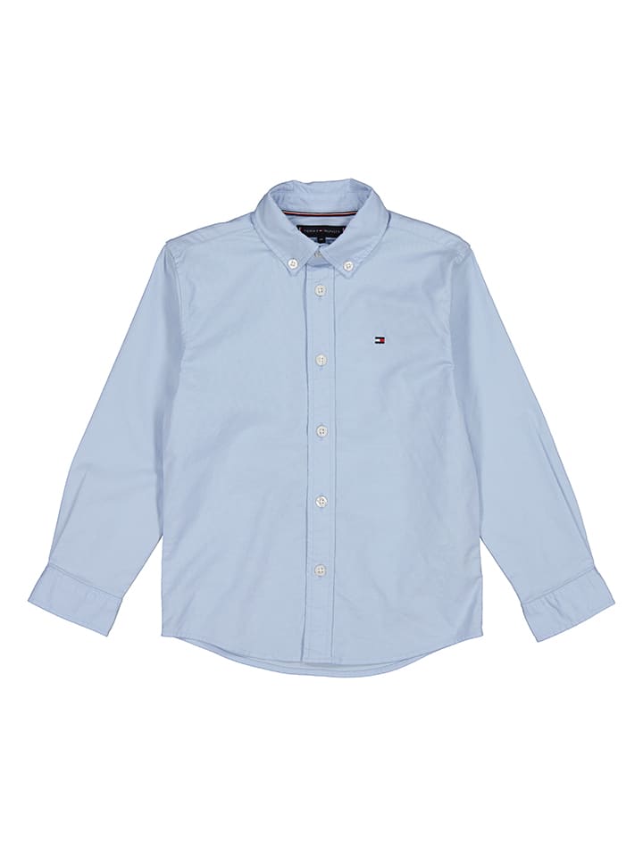 Tommy Hilfiger Hemd in Hellblau günstig kaufen