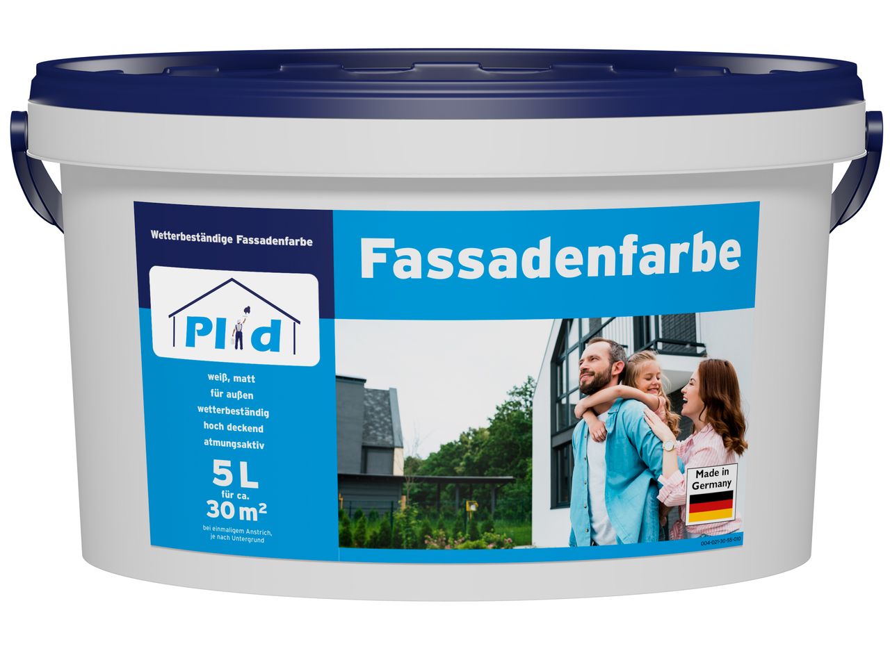 Prinzstark Fassadenfarbe Aussenfarbe Fassadenwetterschutz weiß Weiß
