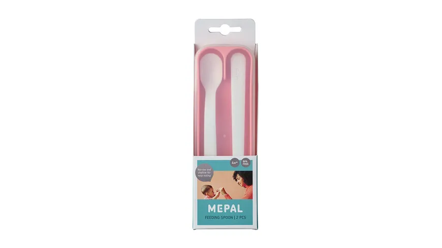 MEPAL Mio Fütterlöffel Set 2-tlg. Pink