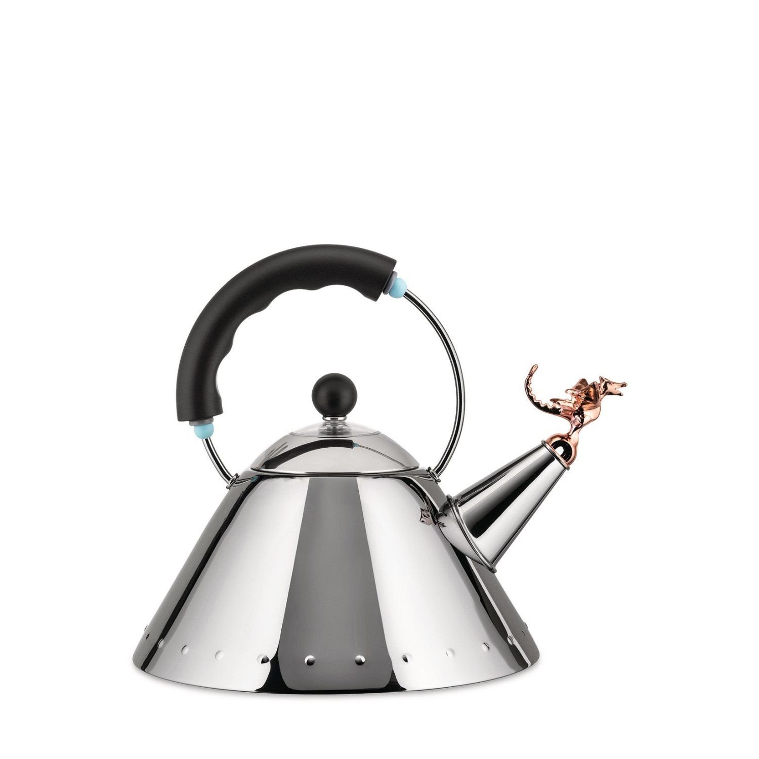 Alessi Wasserkessel Michael Graves 9093 Tea Rex Kupfer, (1-tlg)