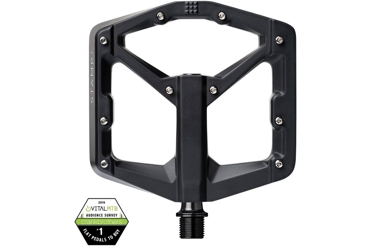 Crankbrothers Stamp 3 Large Magnesium Plattform-Pedal