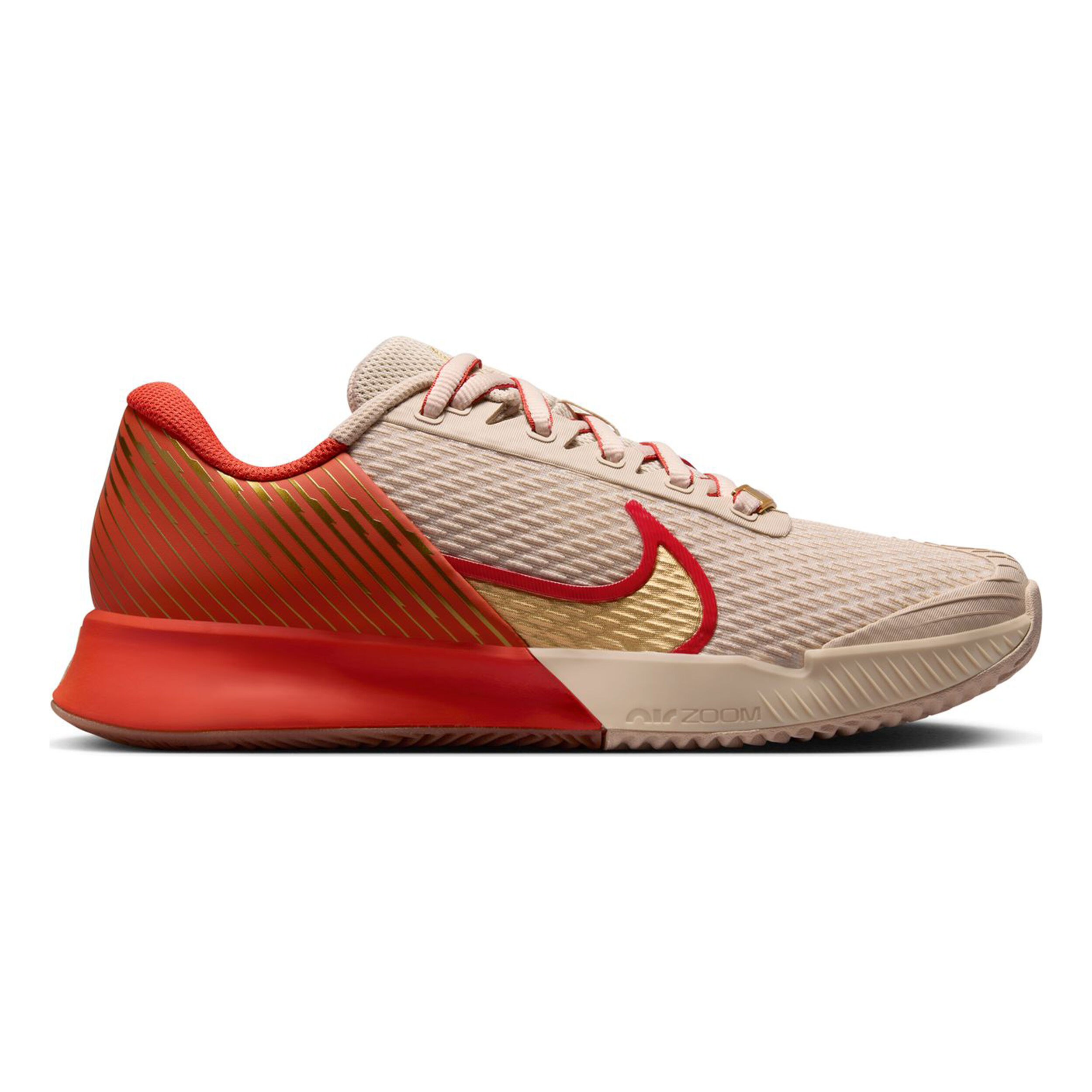 Air Zoom Vapor Pro 2 PRM Sandplatzschuh Damen - Beige, Rost
