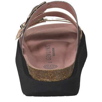 Genuins Cristi Vegan Charol Pantolette in beige