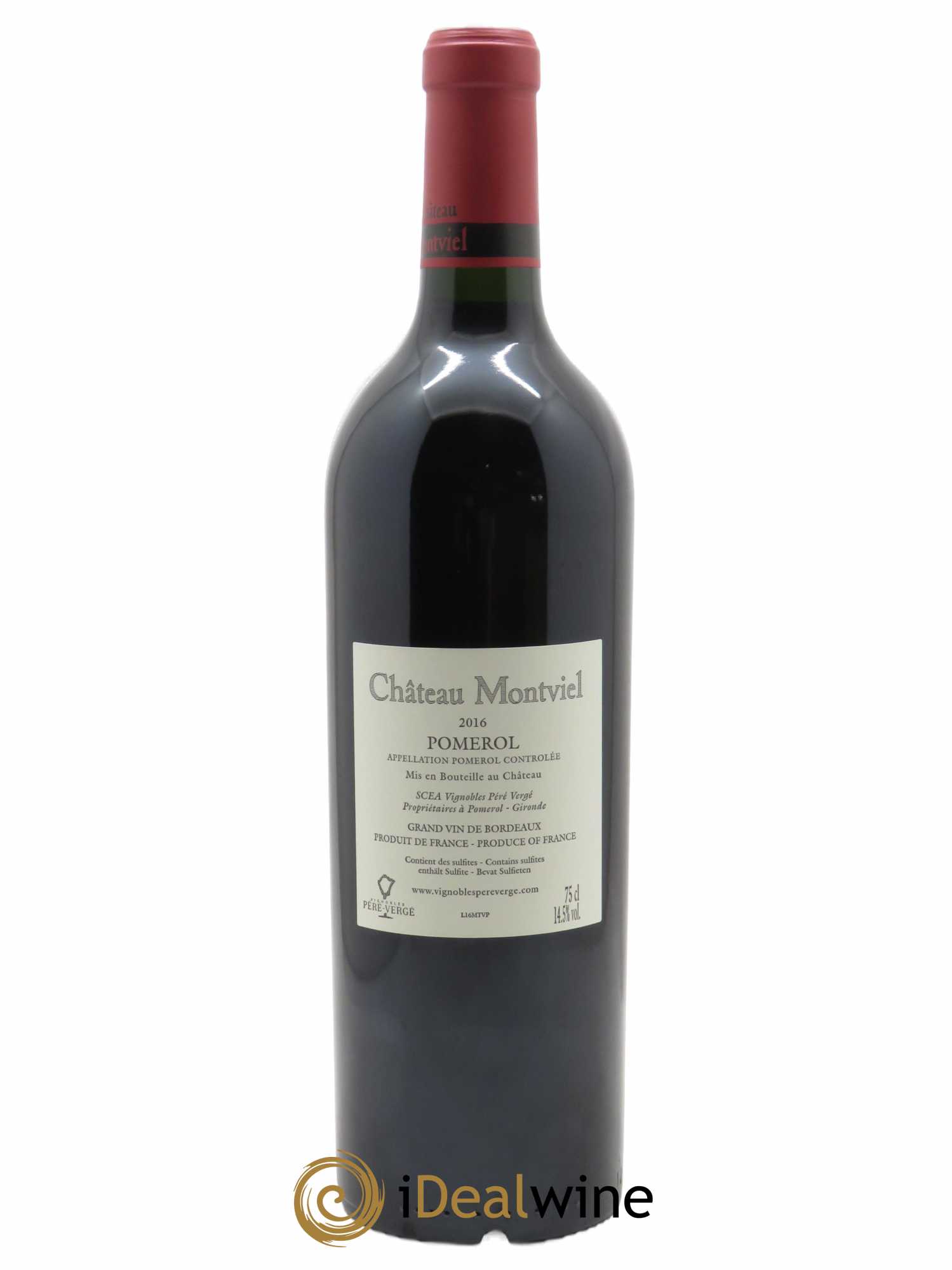 Château Montviel  2016 - Lot de 1 Bouteille