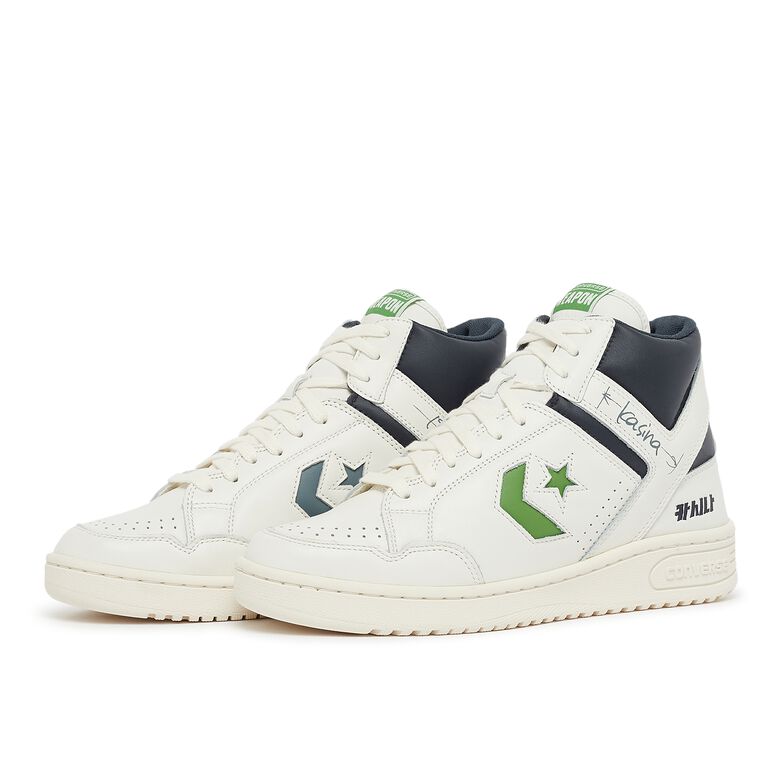 Converse x Kasina Weapon Mid Vintage vintage white