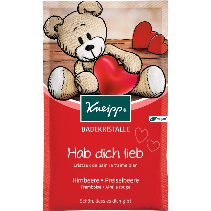 Badekristalle Hab dich lieb