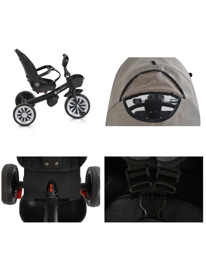 Byox Tricycle Space 3 in 1 Dreirad in natur günstig kaufen onesize