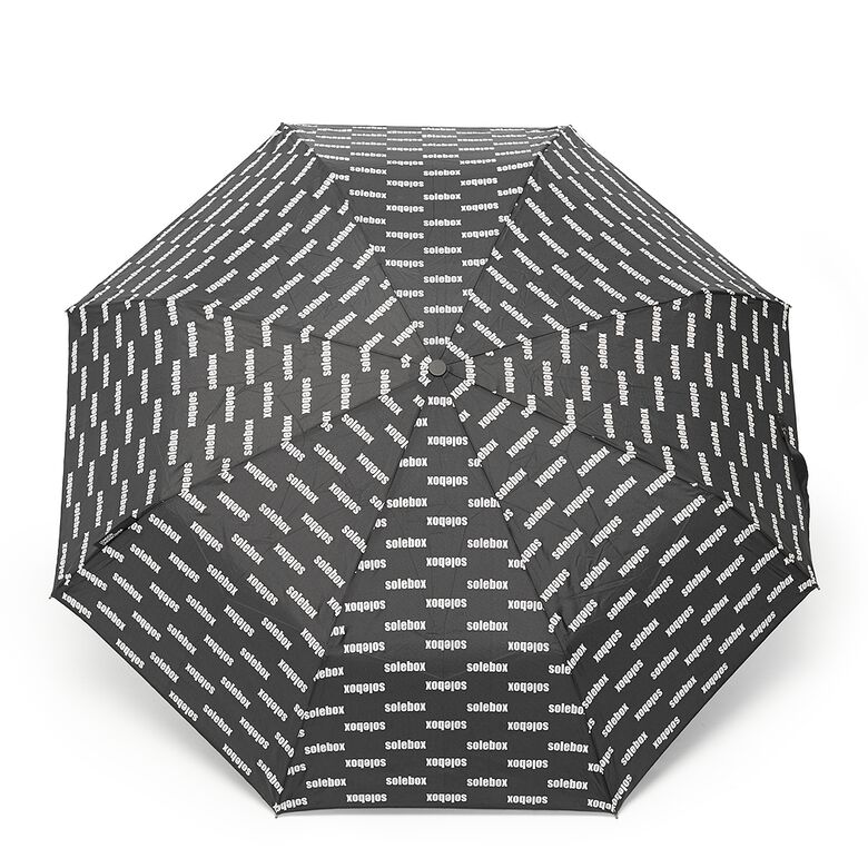 solebox x London Undercover Black 3M Print Auto-Compact Umbrella black