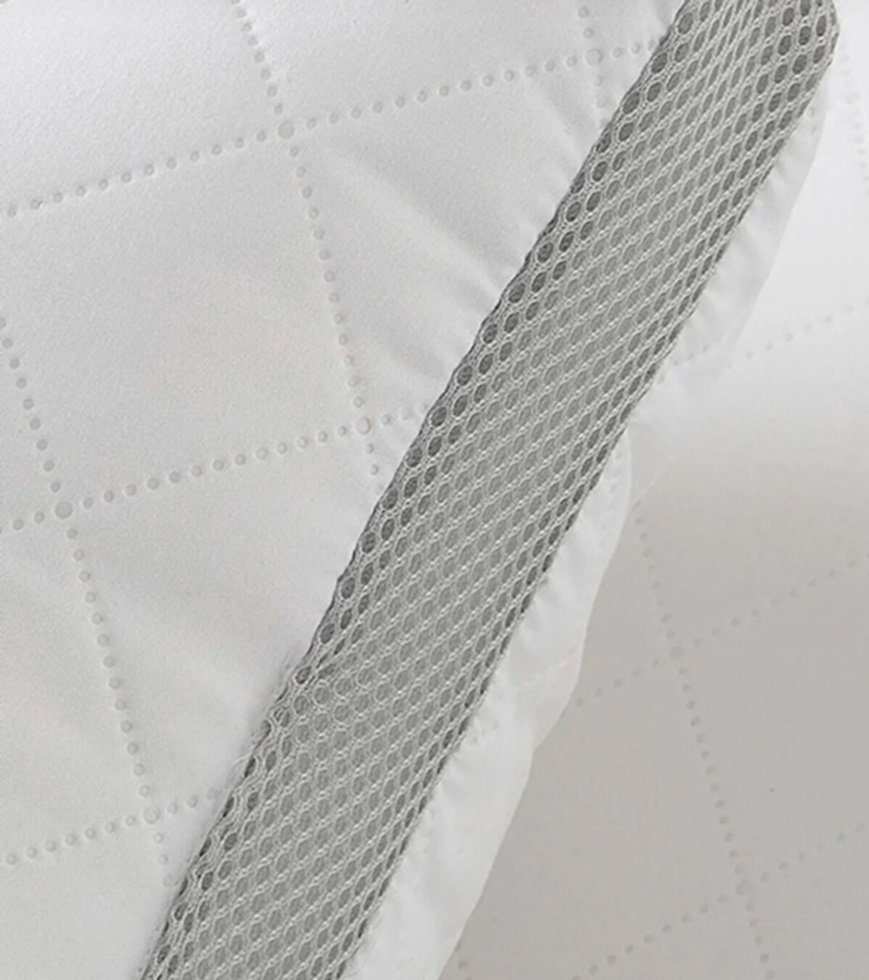 Baumwollbettdecke, Schlafset Vinter 3 Teilig Biobaumwollemix 160x220cm, Sandiik