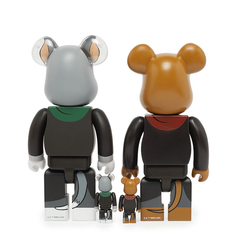 Medicom Bearbrick Tom & Jerry Hogwarts House Robes 100%&400% multicolor