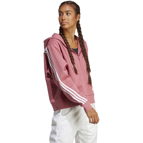 DAMEN KAPUZENJACKE FUTURE ICONS 3-STREIFEN W FI 3S FZ