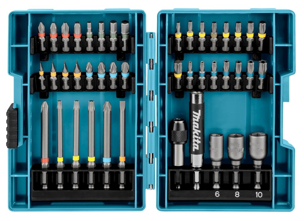 Makita-tilbehør B-55697 Bitsæt med 43 dele
