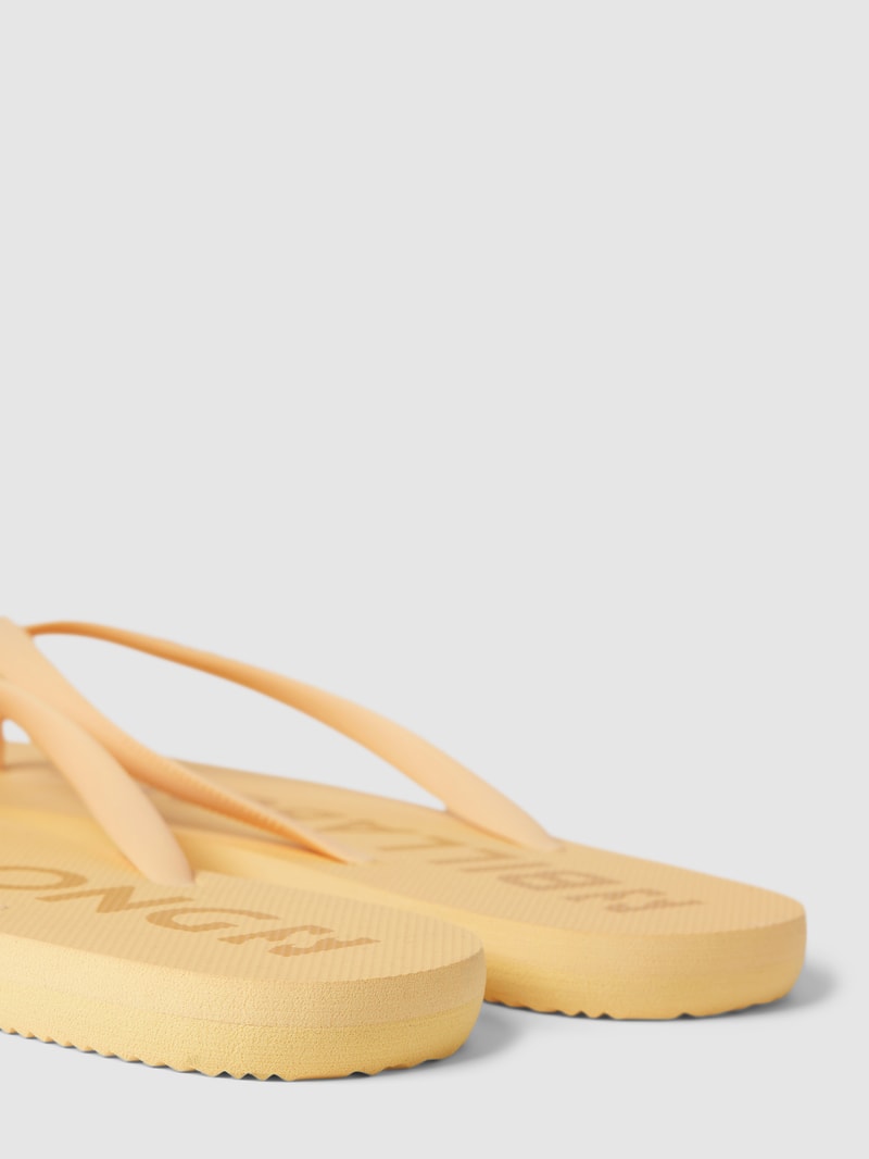 Zehentrenner mit Label-Detail Modell 'SUNLIGHT' in gelb
