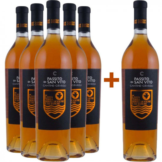 5+1 Paket Passito di San Vito Basilicata IGP - Cantine Cifarelli