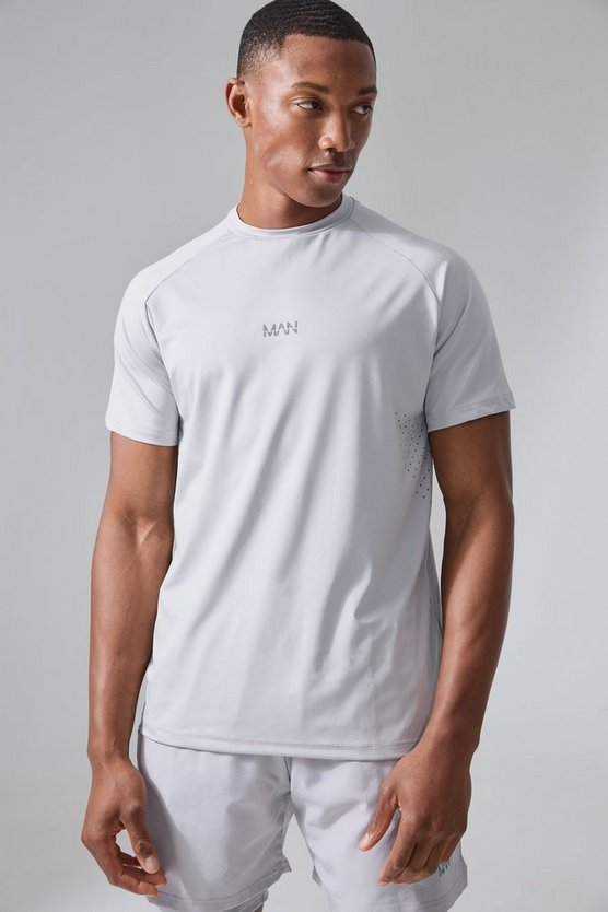 Man Active perforiertes T-Shirt