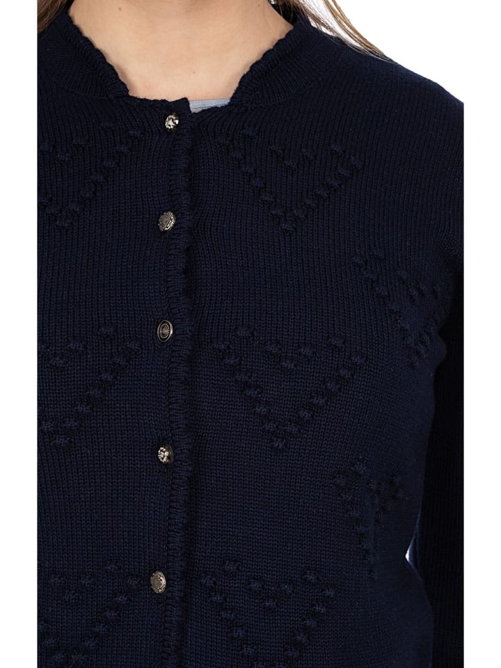 Spieth & Wensky Strickjacke BRESCIA in nachtblau günstig kaufen