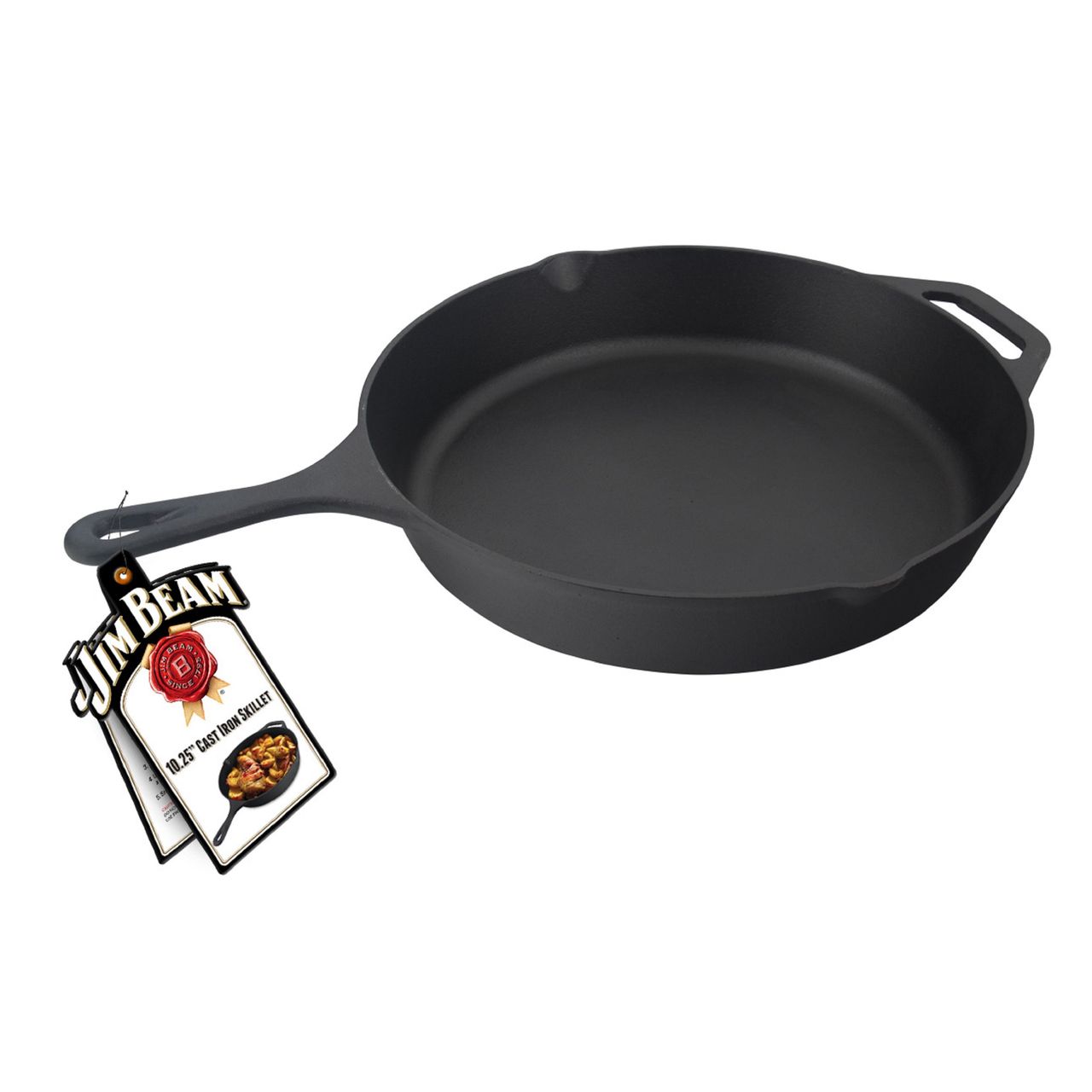 Jim Beam Gusseiserne Bratpfanne rund 26cm