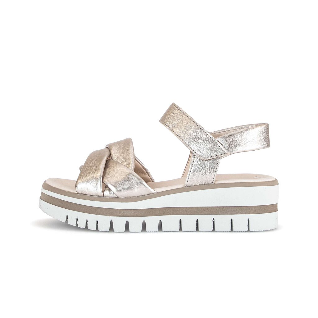 Gabor fashion Plateau Sandale gold