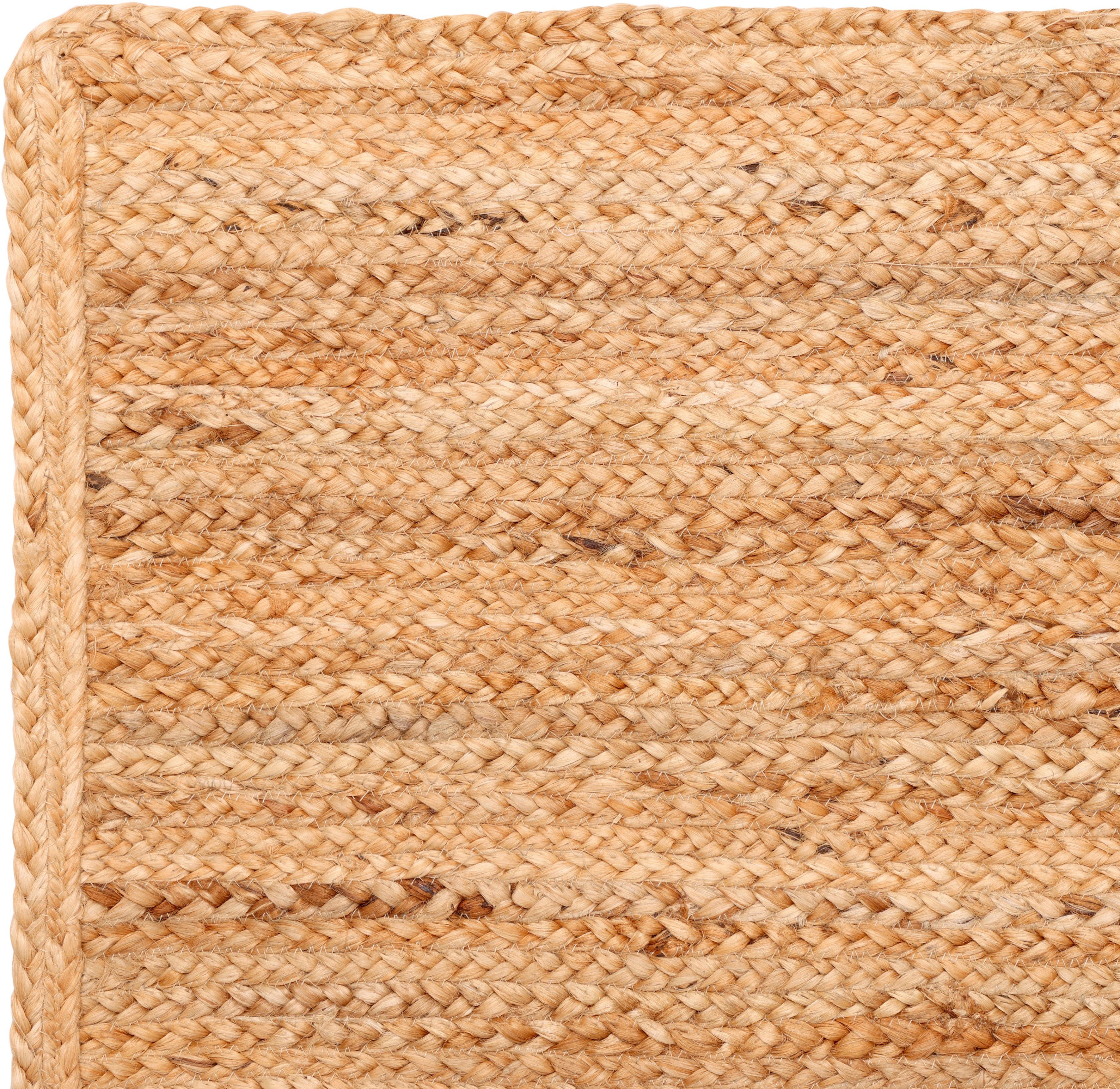 Läufer Lola, Myflair Möbel & Accessoires, rechteckig, Höhe: 10 mm, Wendeteppich, handgeflochten, Naturfaser, Boho-Style, Wohnzimmer
