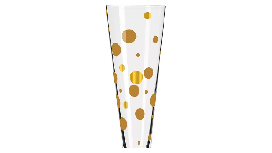 RITZENHOFF  Champagnerglas Goldnacht #41 von Andrea Arnolt F24 Gold