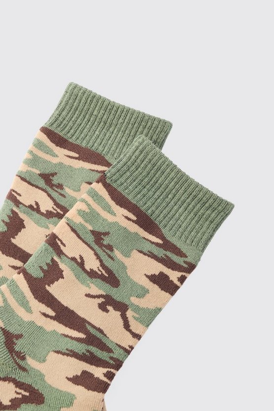 Socken mit Camouflage-Print