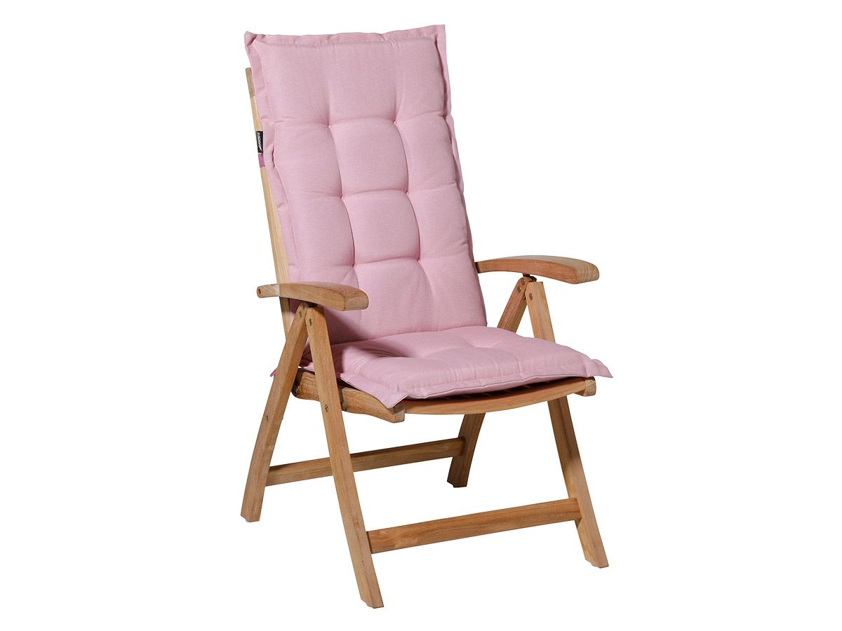 Madison Panama Soft Pink Gartenstuhlauflage mit niedriger Rückenlehne