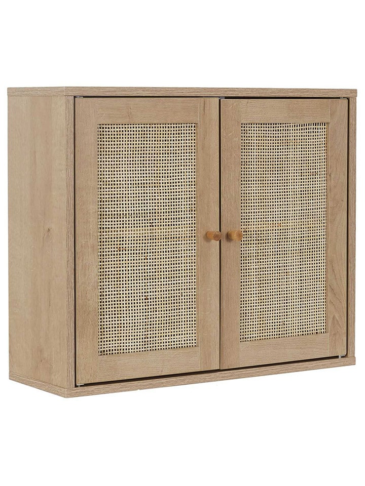 Ethnical Life Wandschrank in Hellbraun - (B)60 x (H)50 x (T)20 cm günstig kaufen onesize
