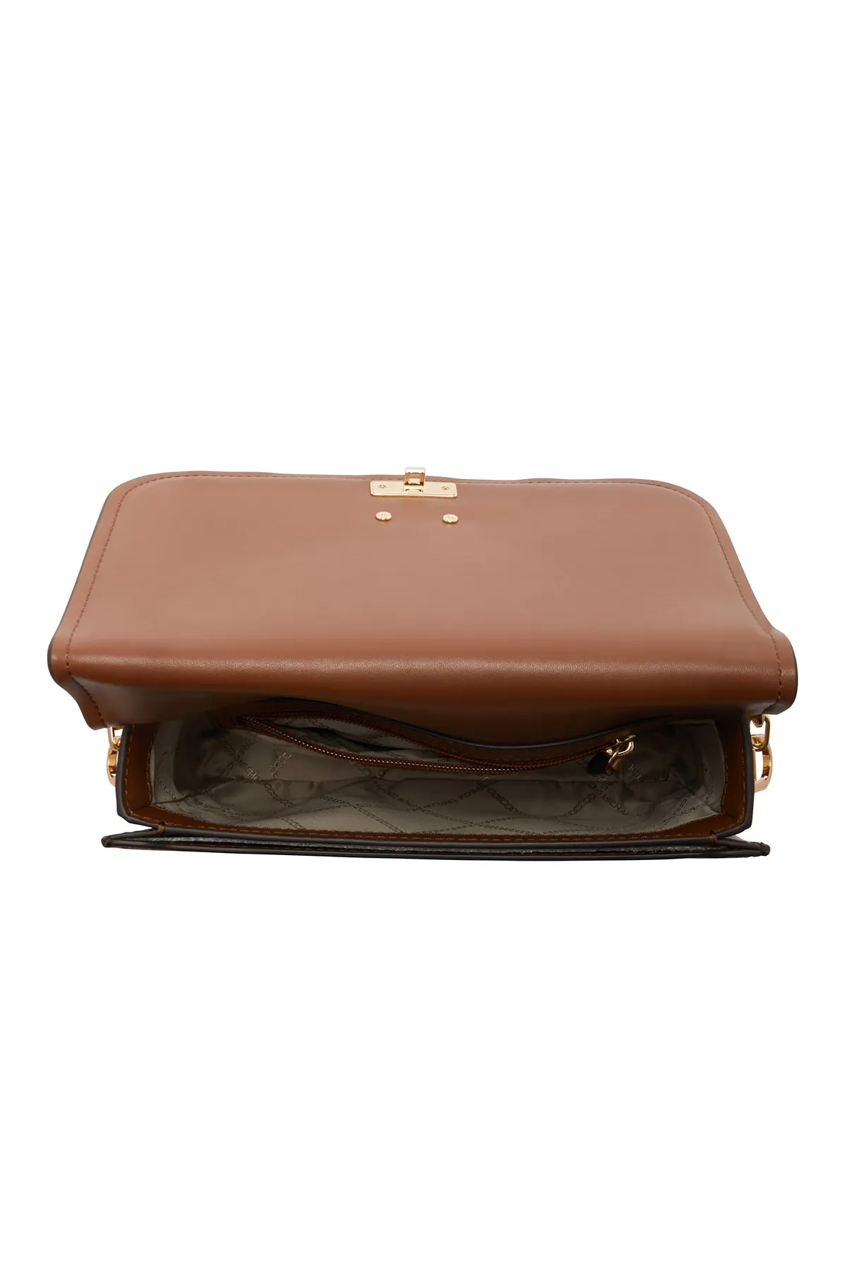 1'ASLAN  Michael Kors Delancey Damen Umhängetasche Braun 30s4gd8m2i-227