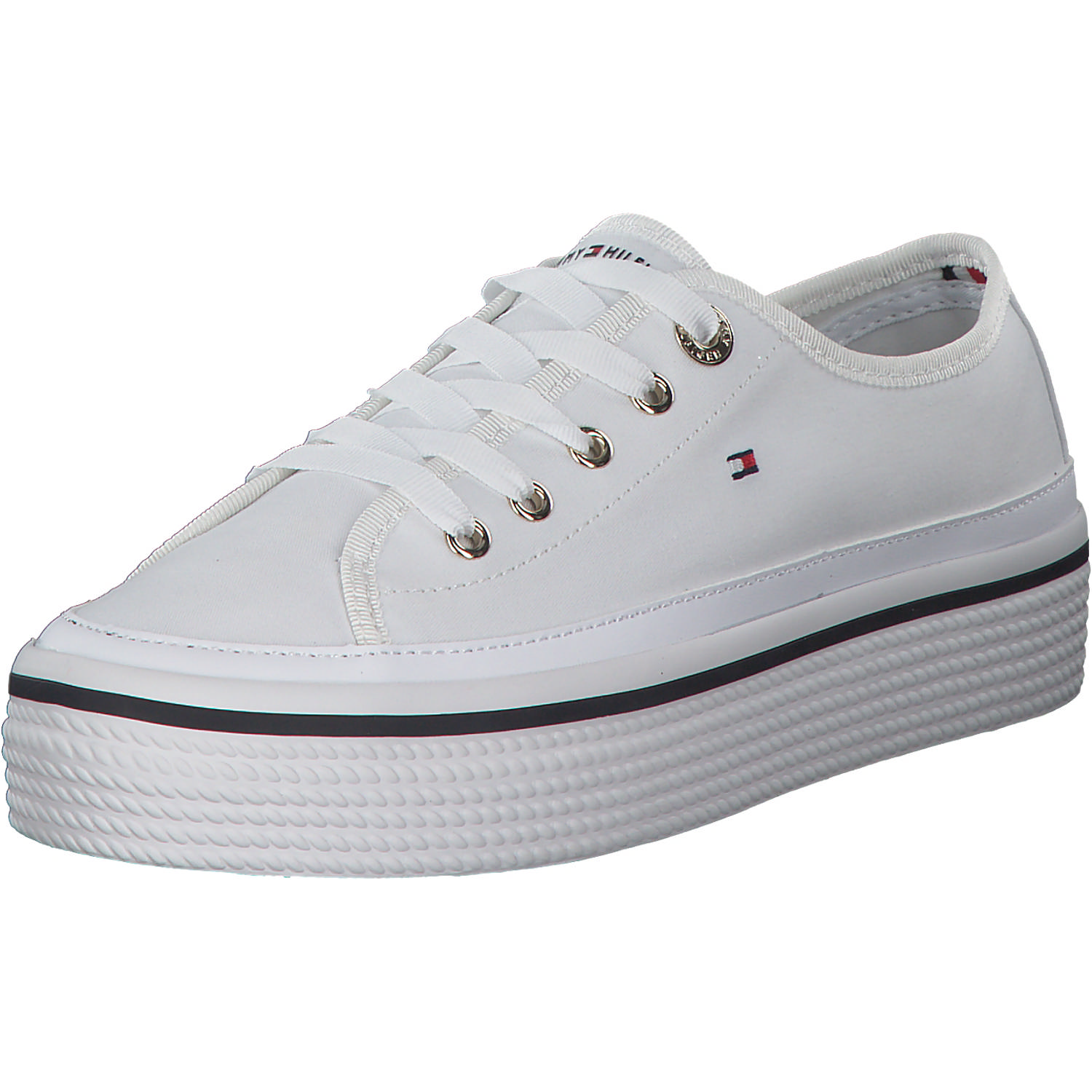 Tommy Hilfiger FW0FW04259, Sneakers, Damen, Weiß (White)