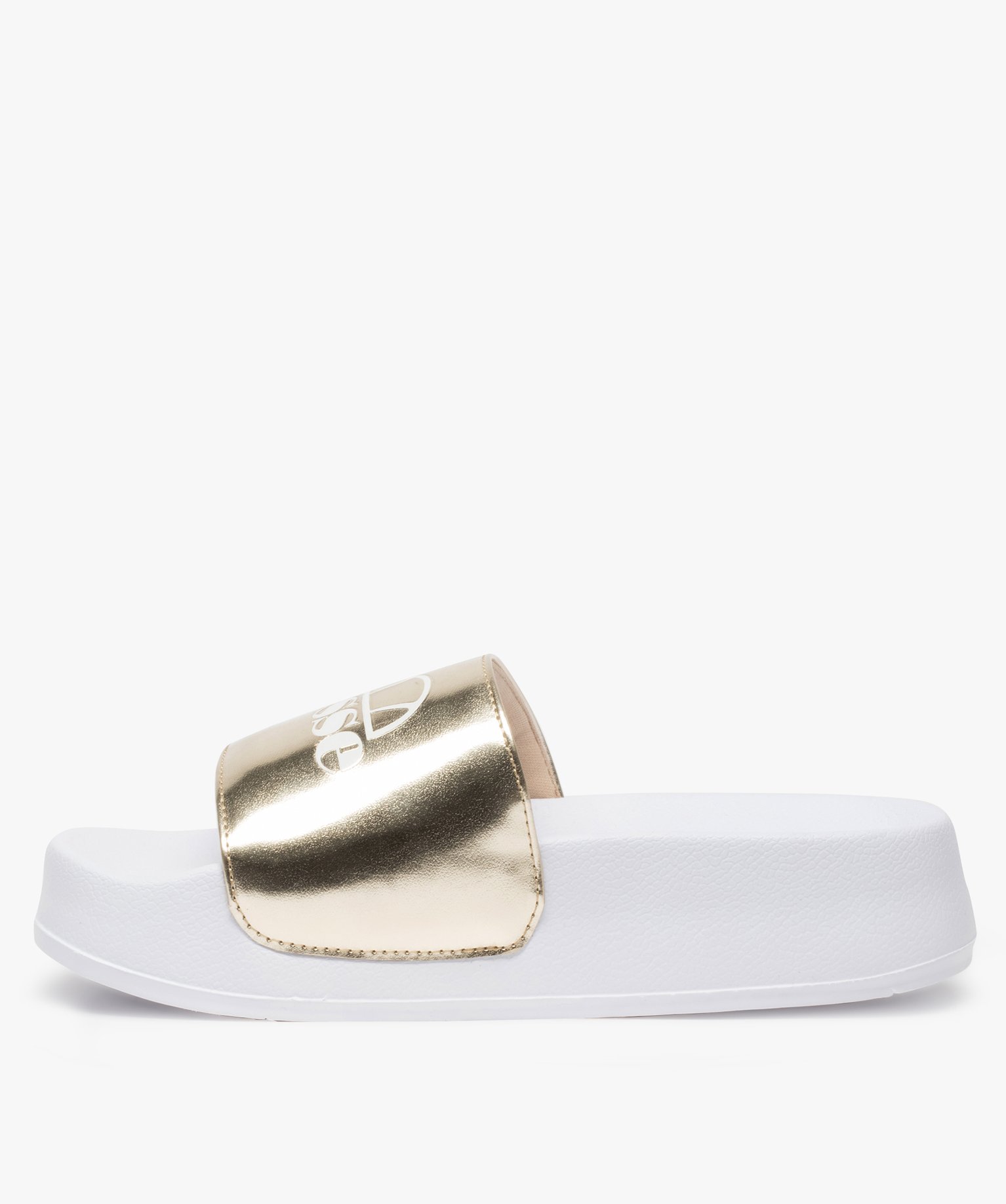 Claquettes femme à semelle plateforme – Ellesse blanc | GEMO