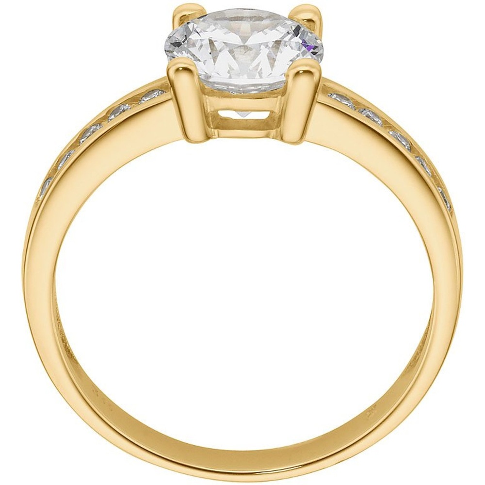 FAVS Bague pour femme 375 Or jaune or jaune Bague