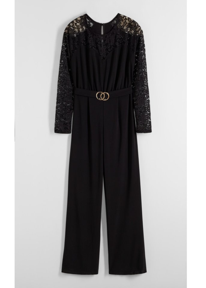Jumpsuit mit Spitze