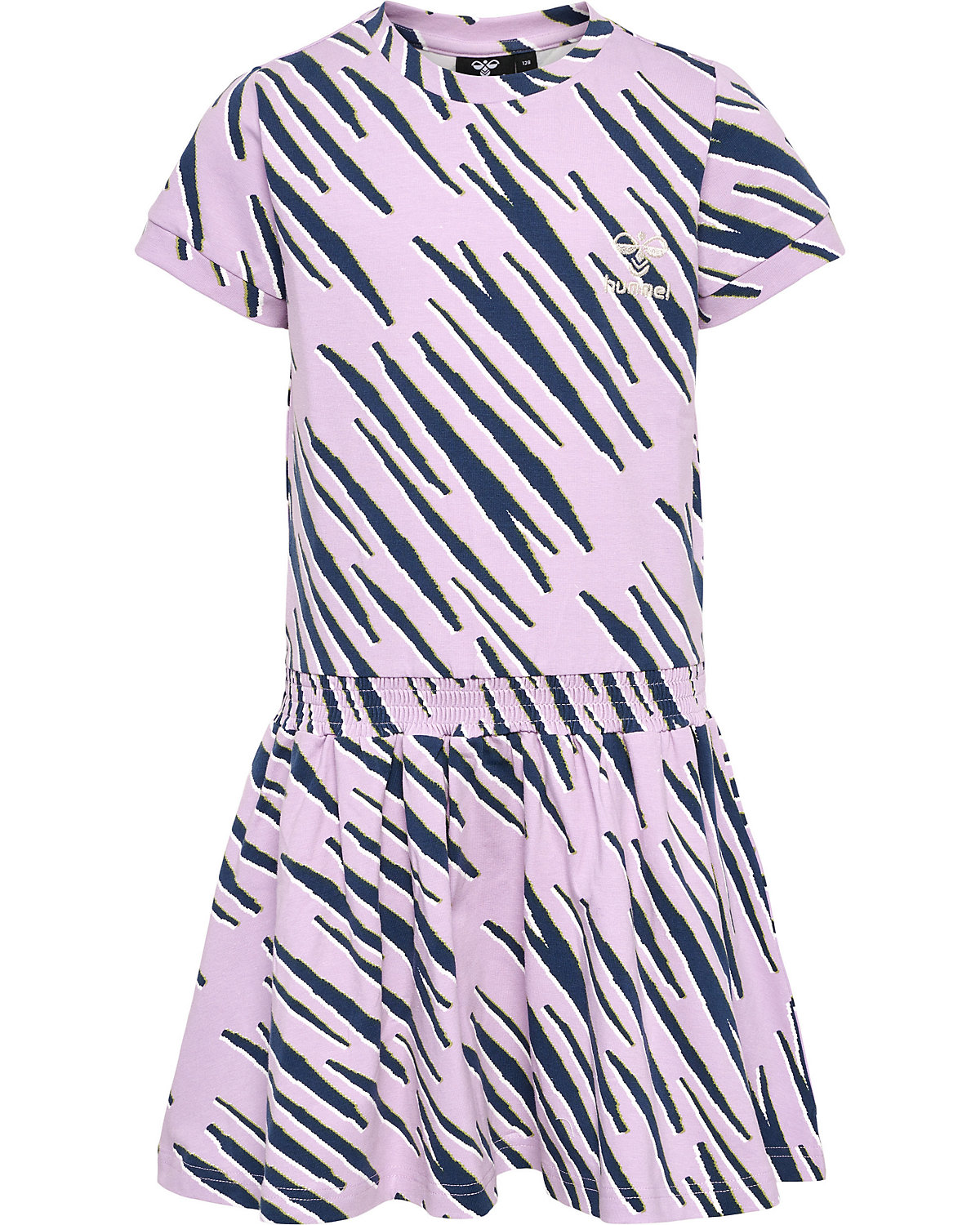 hmlRUSHY AOP DRESS S/S Kleider für Mädchen